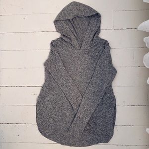 Super soft Aerie slit-sided hooded sweater